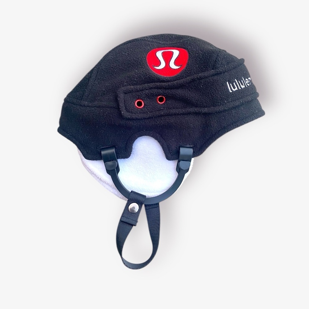 Lululemon Black Fleece Hockey Earflap Hat - Picture 3 of 4
